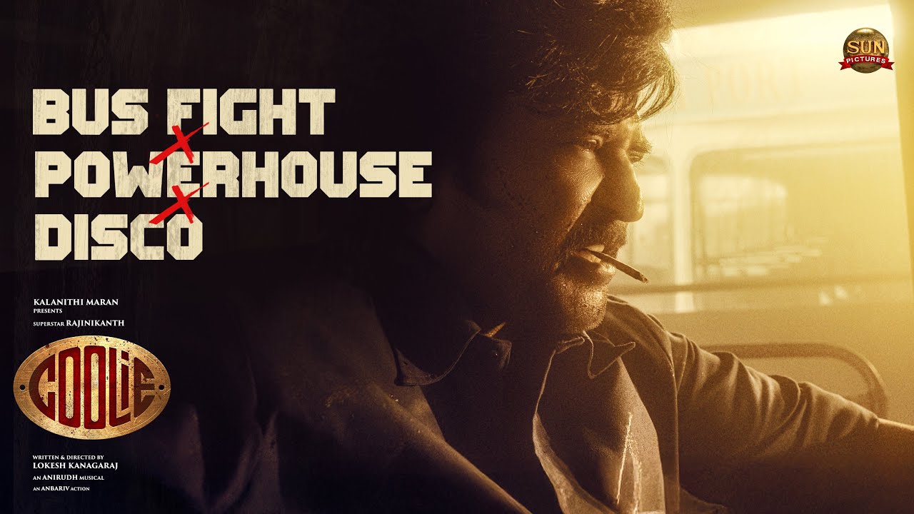 Bus Fight x Powerhouse x Disco - Coolie OST | Superstar Rajinikanth| Sun Pictures| Lokesh| Anirudh