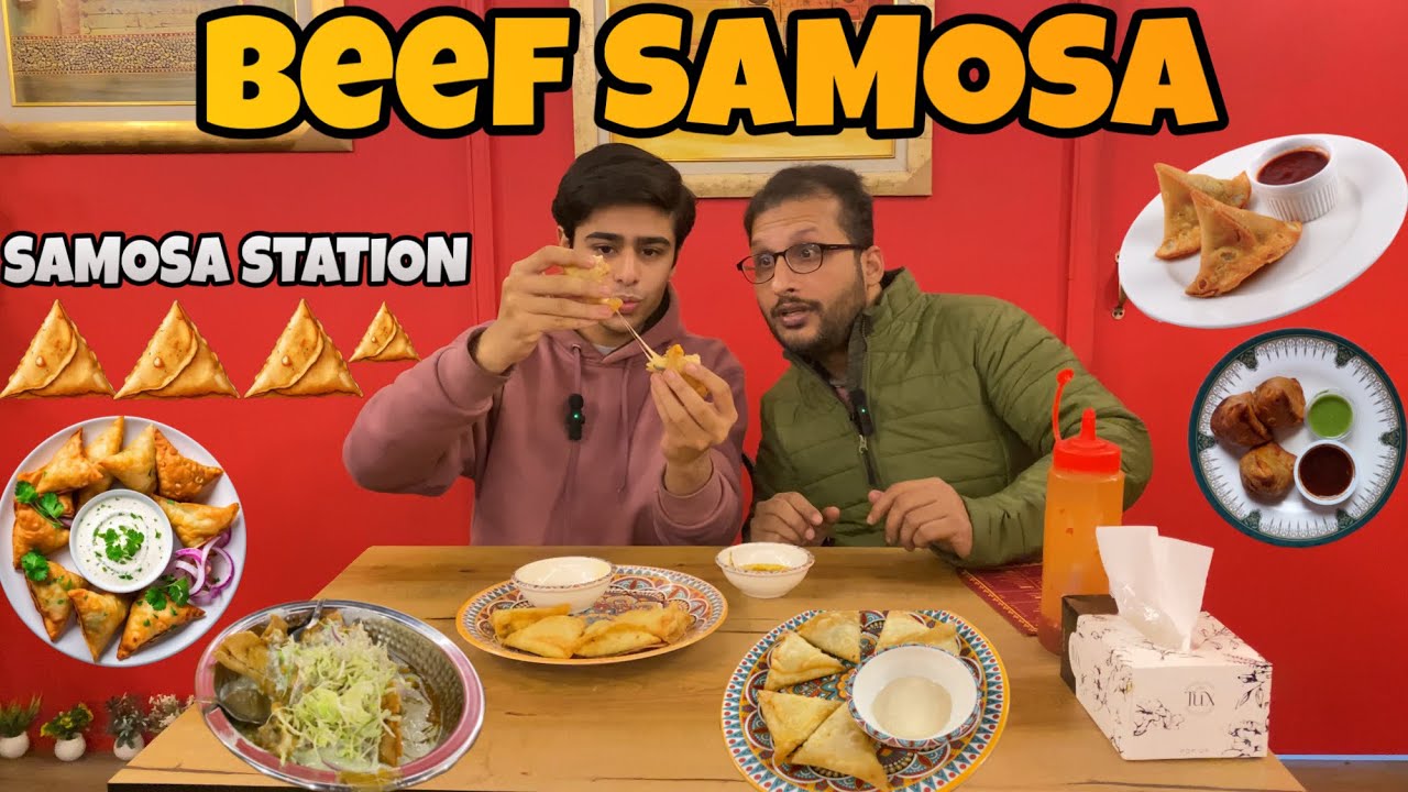 Lahore ka MOST VIRAL Samosa station ! Pizza & beef Samosa Shocked Us