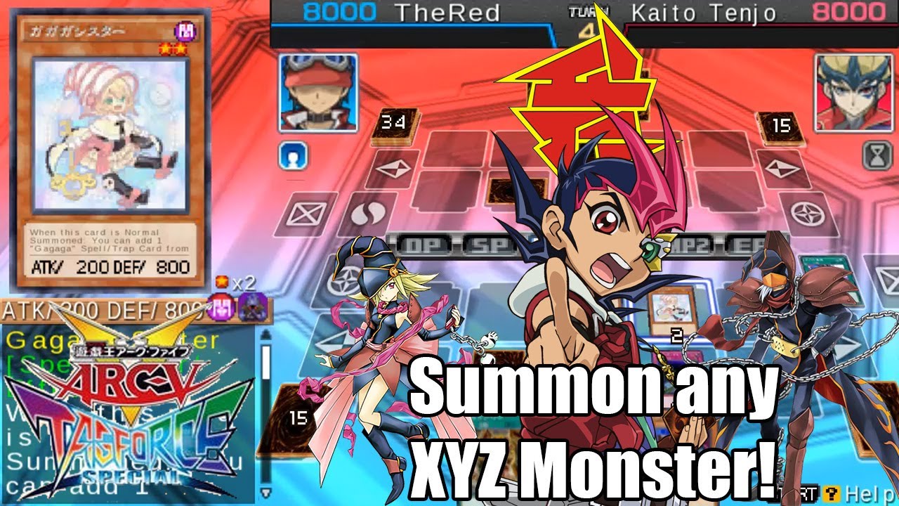 Gagaga XYZ Deck - Yu-Gi-Oh! Arc-V Tag Force Special