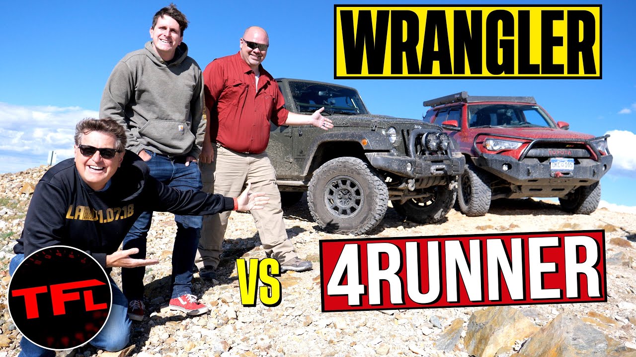 Мы отвечаем на извечный вопрос: действительно ли Jeep Wrangler лучше Toyota 4Runner Off-Road?