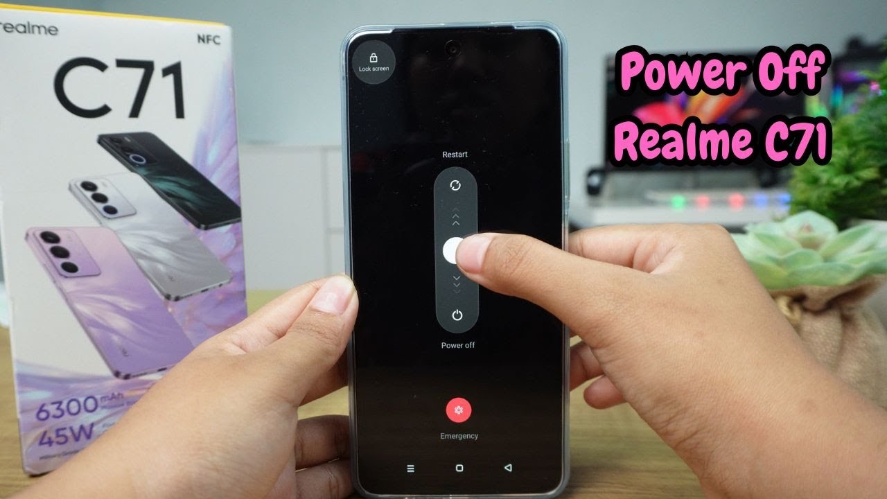 How To Power Off/ Turn Off Realme C71