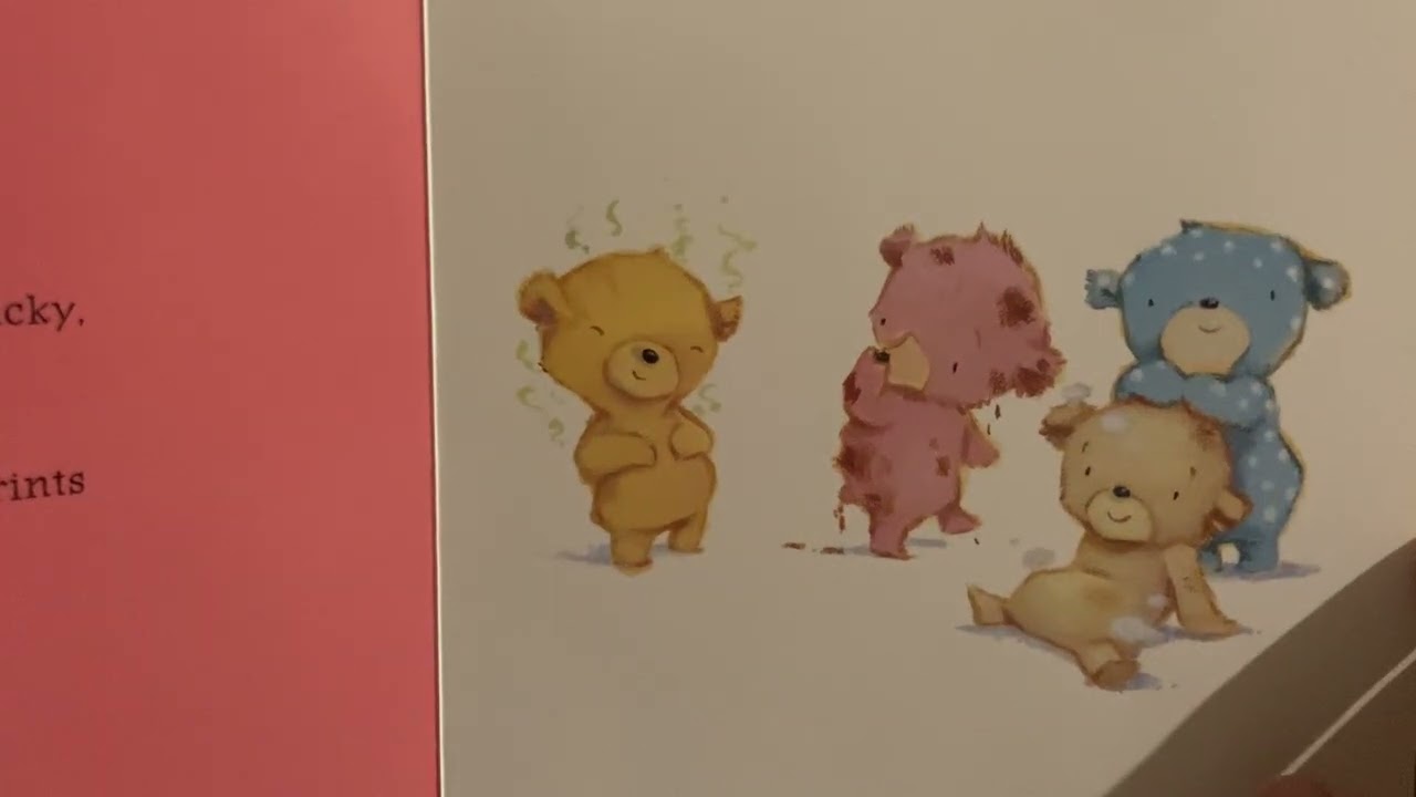 Reading Bears in Bath by Coach Samantha 