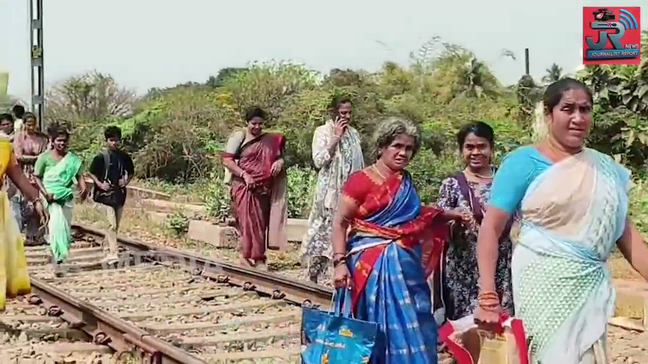 పలాసలో గూడ్స్ రైలుకు పెను ప్రమాదం తృటిలో తప్పింది || JR NEWS || #jrmedia #jrnews