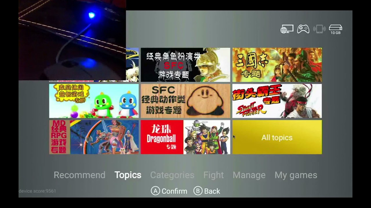 happy chick en tv box 🎮  (X 96 mini )con control usb