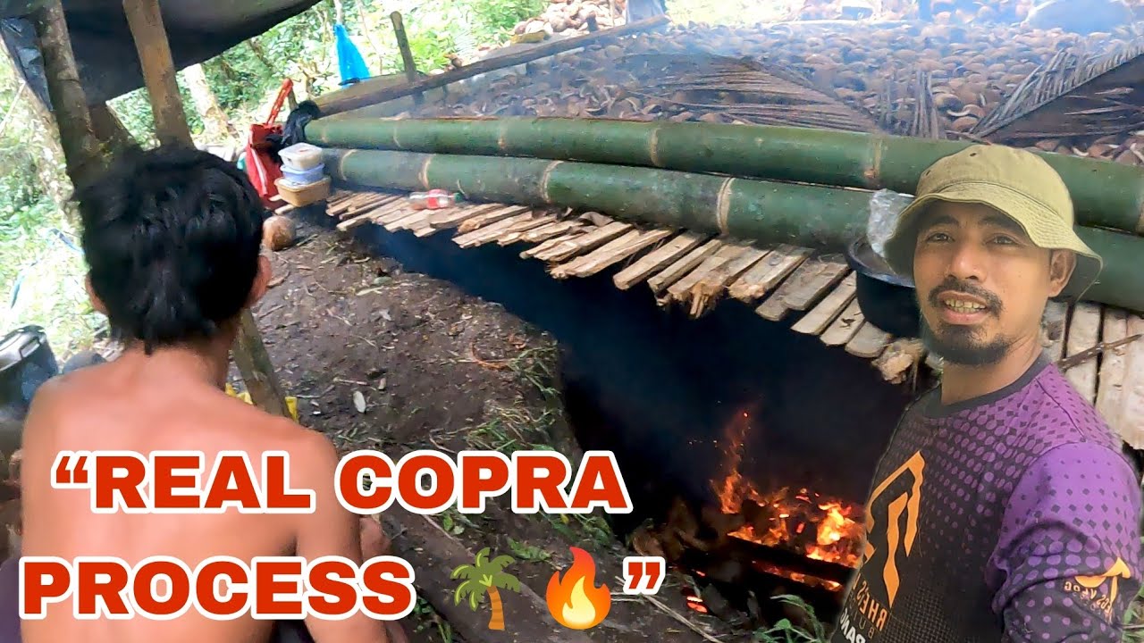 Paano Niluluto ang Copra sa Bukid 🔥 Step by Step Process na Talagang Gusto Mong Subukan! #BuhayBukid