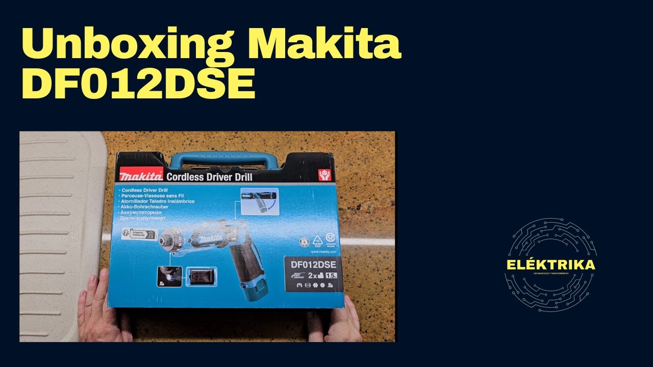 Unboxing #Makita DF012DSE
