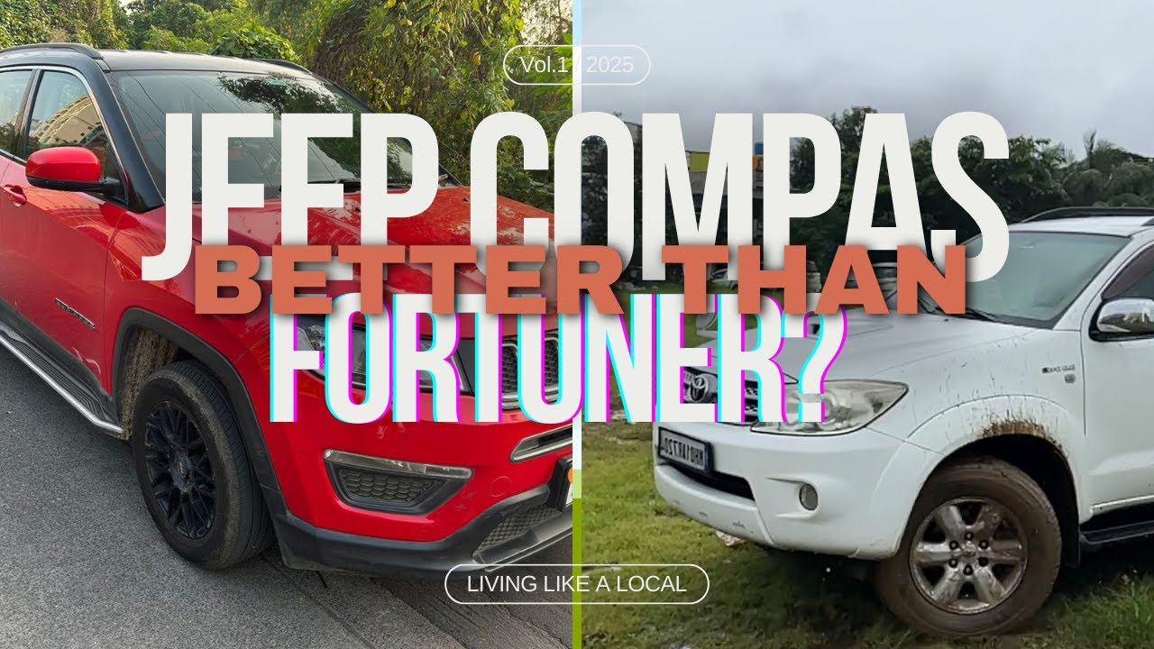 JEEP COMPAS OR FORTUNER ? || Which is better? || Pathanonwheels