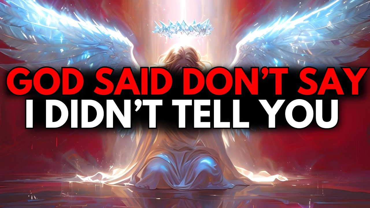 CHOSEN ONE, GOD SAID WE NEED TO TALK ABOUT PLAN A – IT’S OFFICIAL🙌