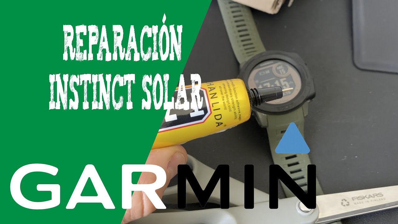 Cambio la batería y la pantalla de mi Garmin Instinct Solar, no sale como previsto pero...