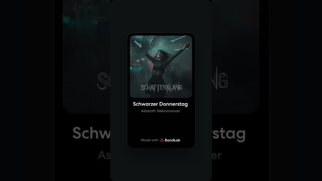 Schattenklang - Schwarzer Donnerstag