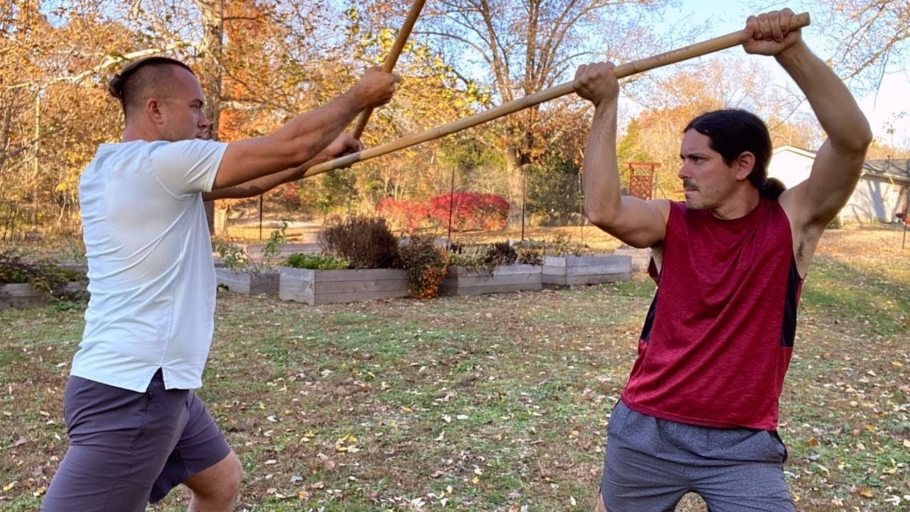 How to fight with the staff - martial arts weapons