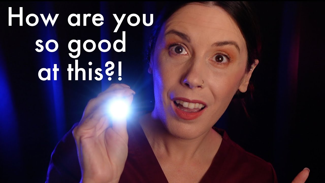 Are You Even Human? (ASMR Light Exam)
