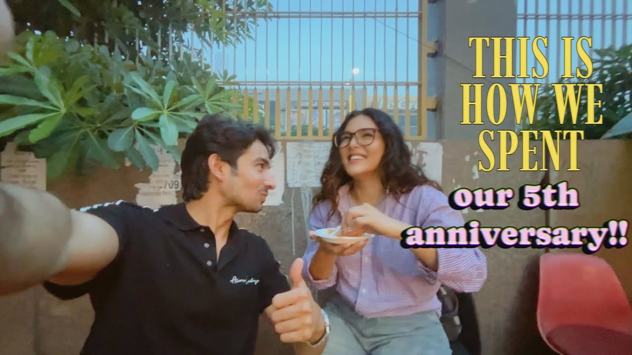OUR 5th ANNIVERSARY 🧿💕 *khana-shana moj-masti & simple-sweet din* 🥰
