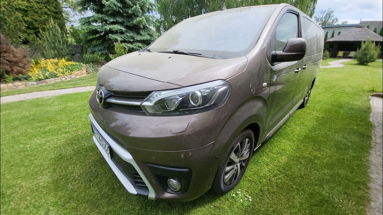 Wyciągnięta po długim postoju - Toyota Proace Verso VIP long 2.0 diesel