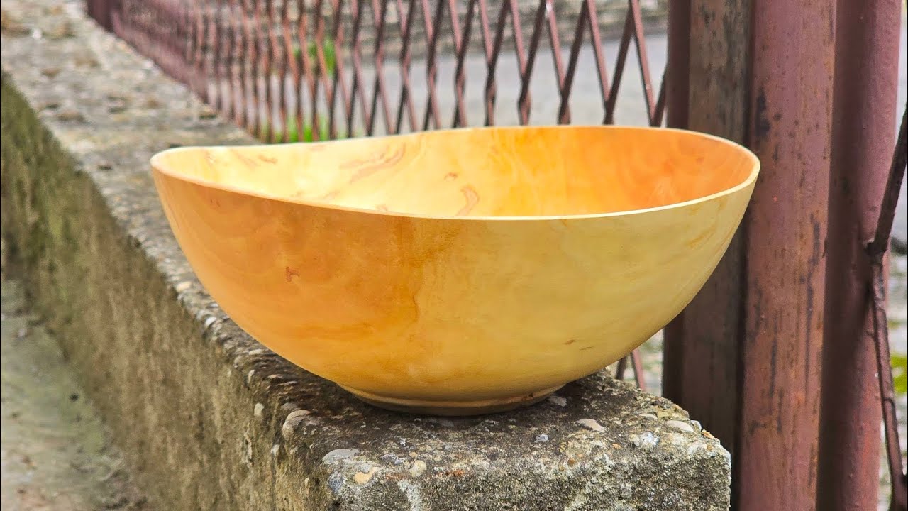 How To Make Wooden Bowl EASY WAY