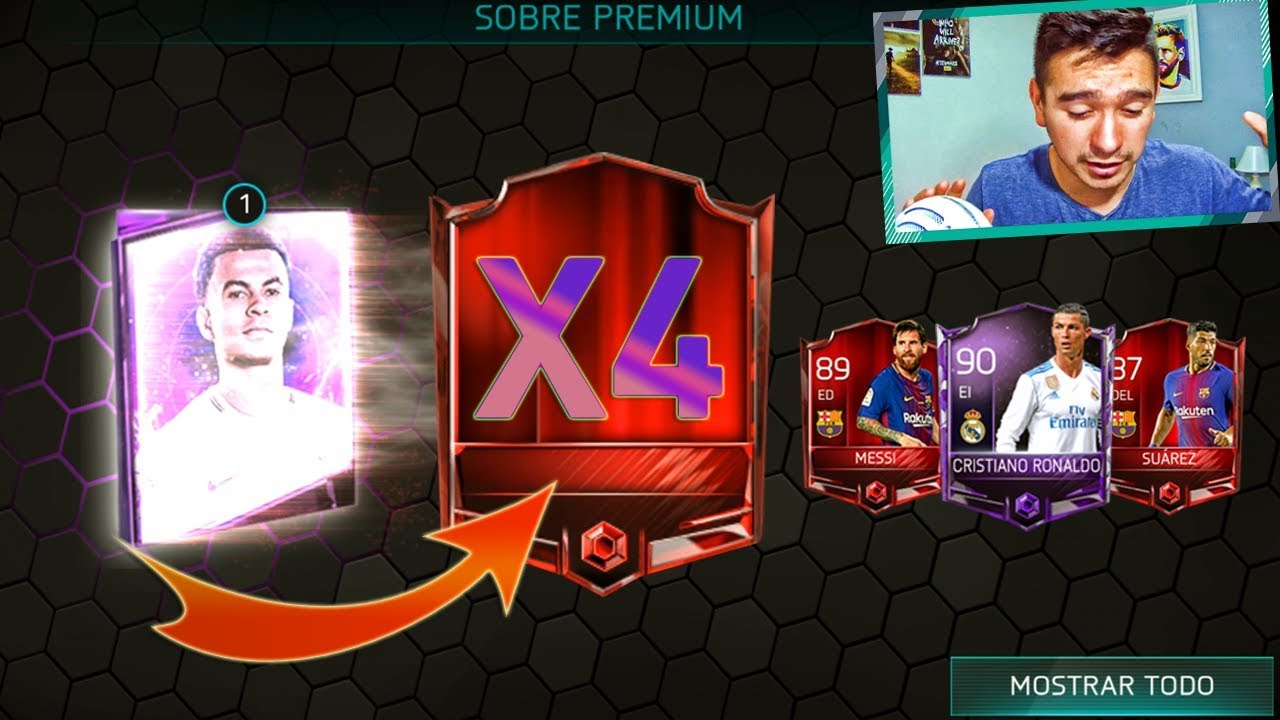4 ELITES IN A PACK !!!! BUSCANDO A MESSI Y CR7 !!! || FIFA 18 MOBILE