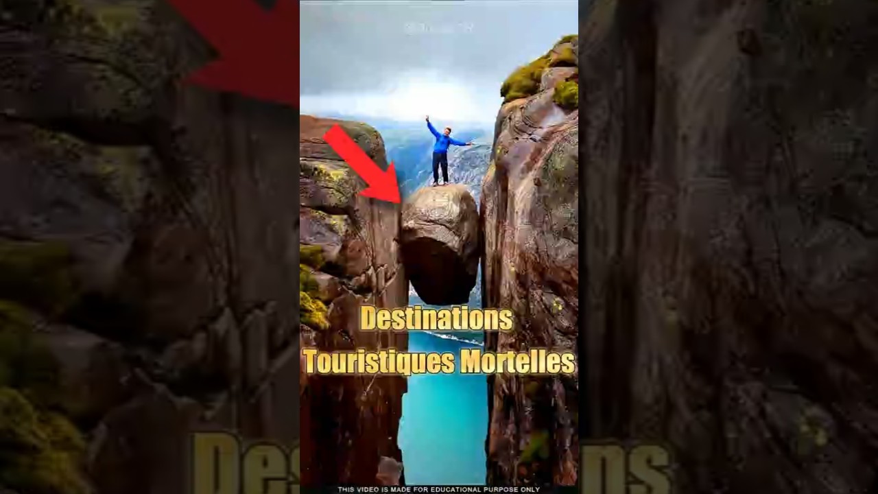 Top 5 des lieux touristiques qui veulent TA MORT 😨✈️