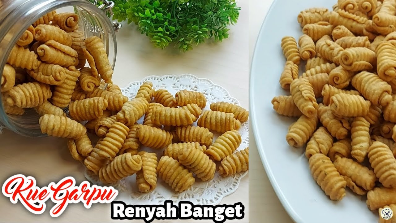 Resep Kue Garpu Garing Renyah Dan Gurih Bikinnya Mudah Banget