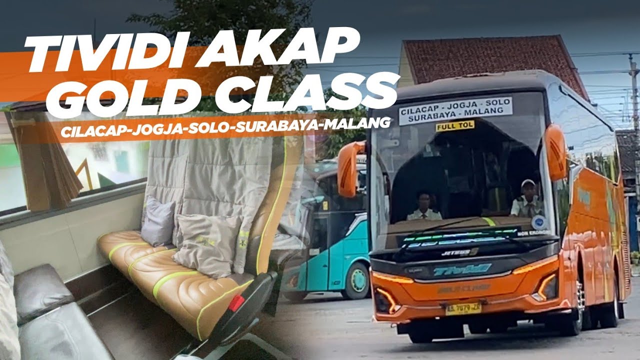 TERNYAMAN DI JALURNYA🤩 TRIP TIVIDI T109 GOLD CLASS CILACAP-JOGJA