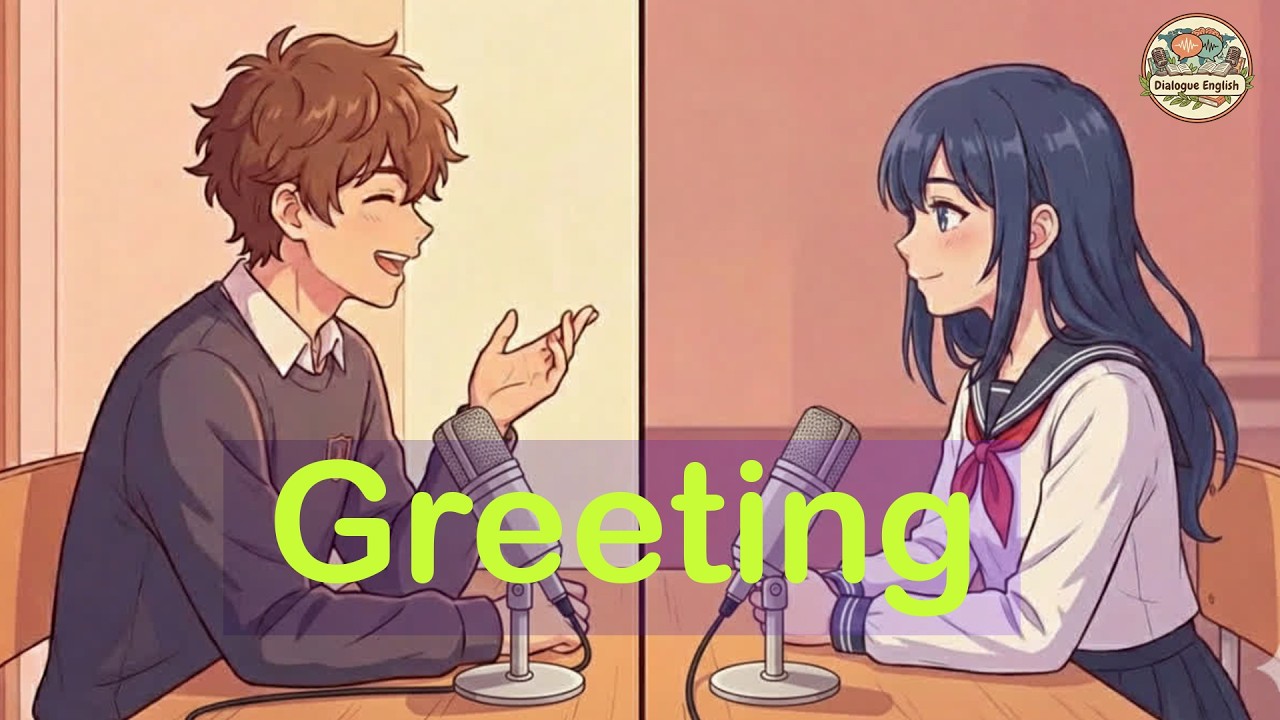 Dialouge English About Kind of Greetings