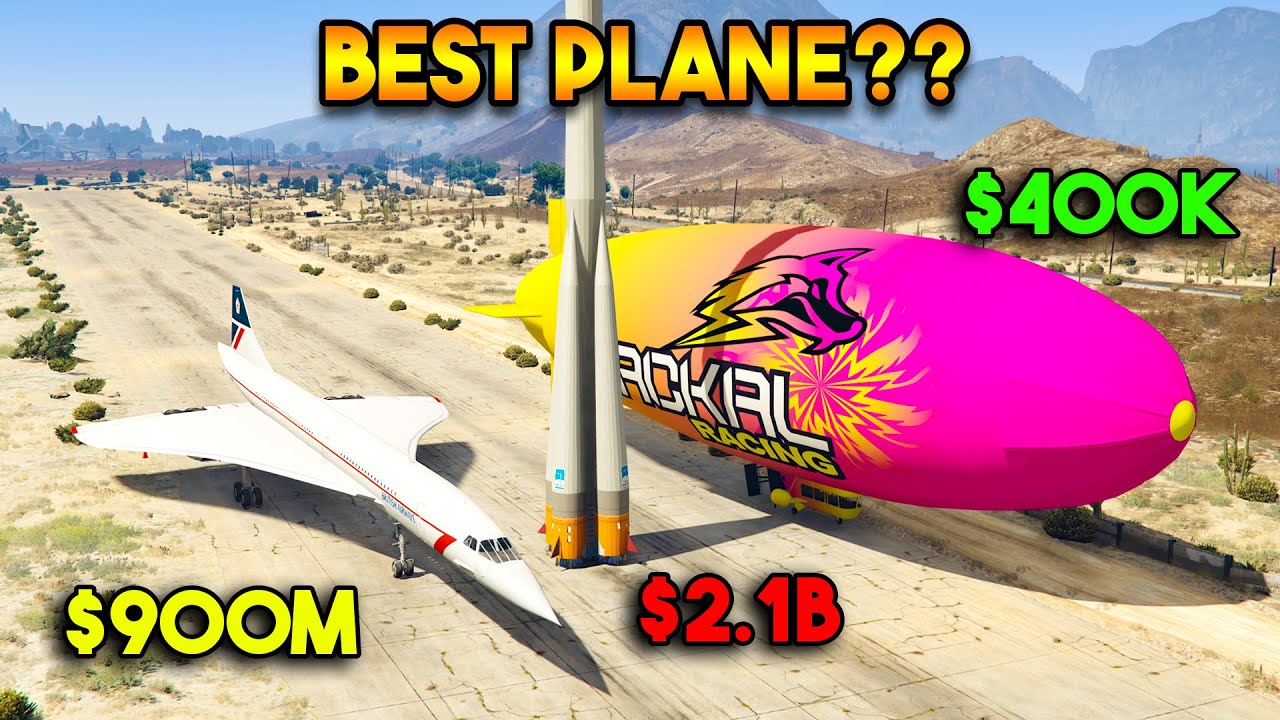 GTA 5 MAIN CHARACTERS GOT PLANES | FRANKLIN VS MICAHEL VS TREVOR