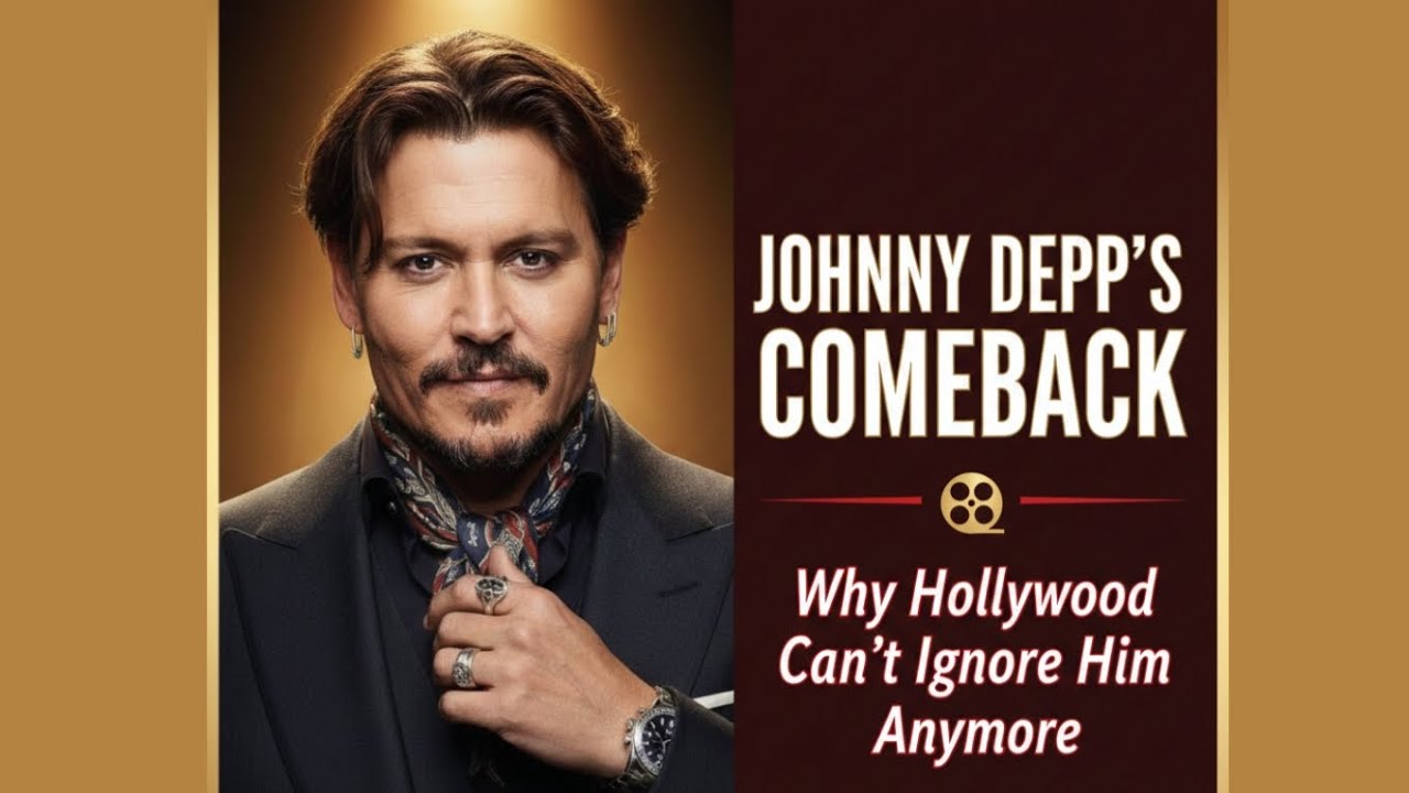 Johnny Depp’s Comeback Why Hollywood Can’t Ignore Him Anymore
