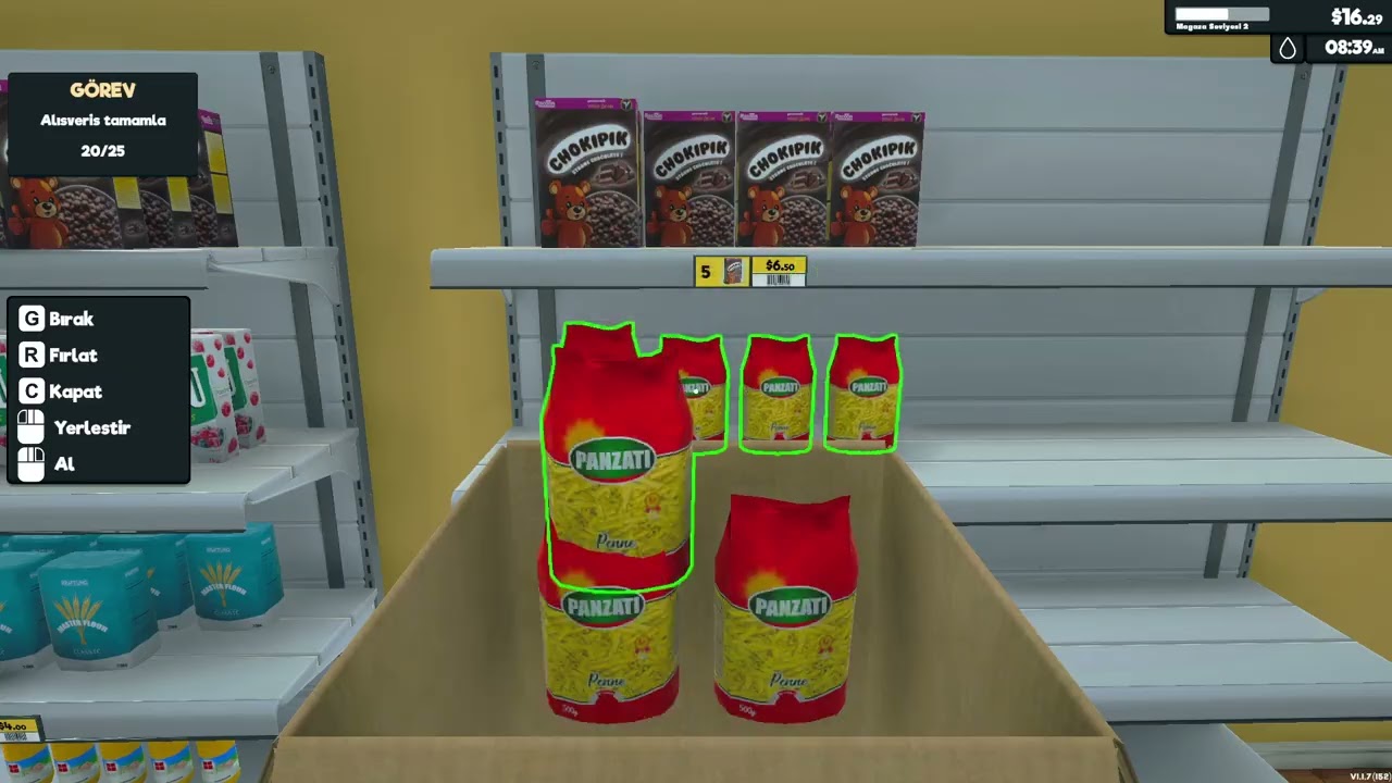 Supermarket Simulator 1 Bölüm