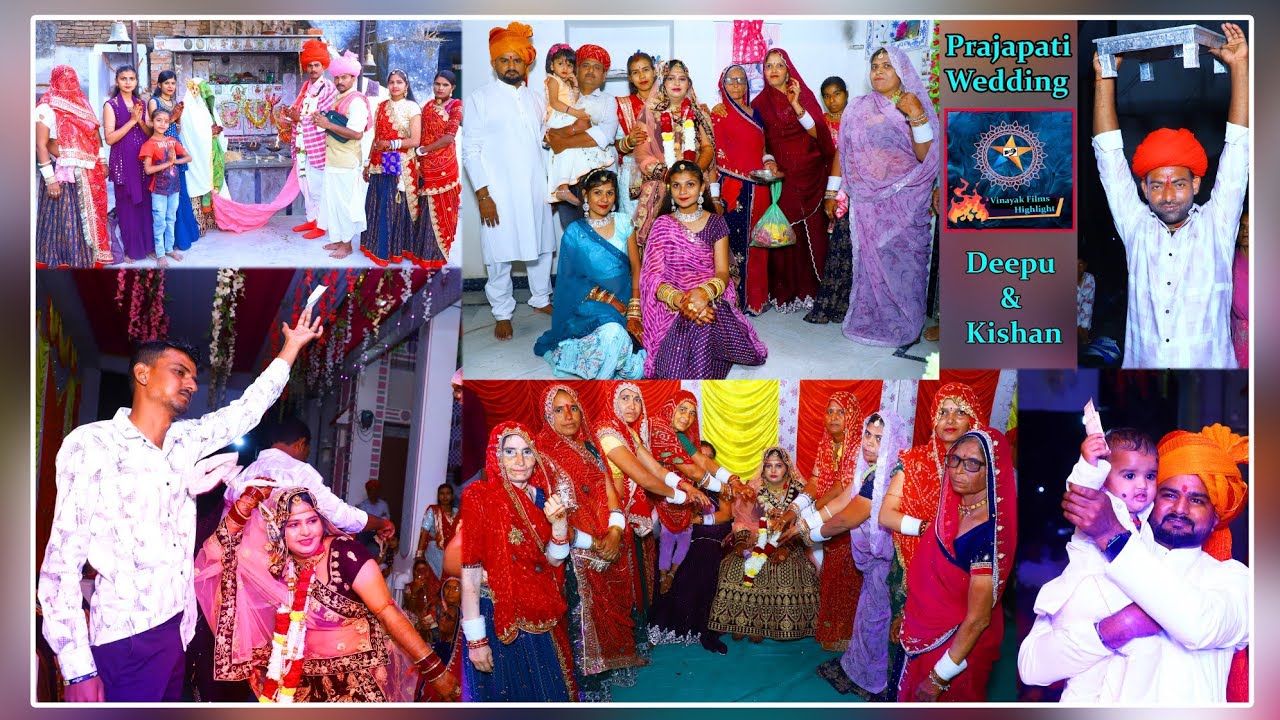 Deepu & Kishan Prajapati wedding best cut to cut ful HD hilight