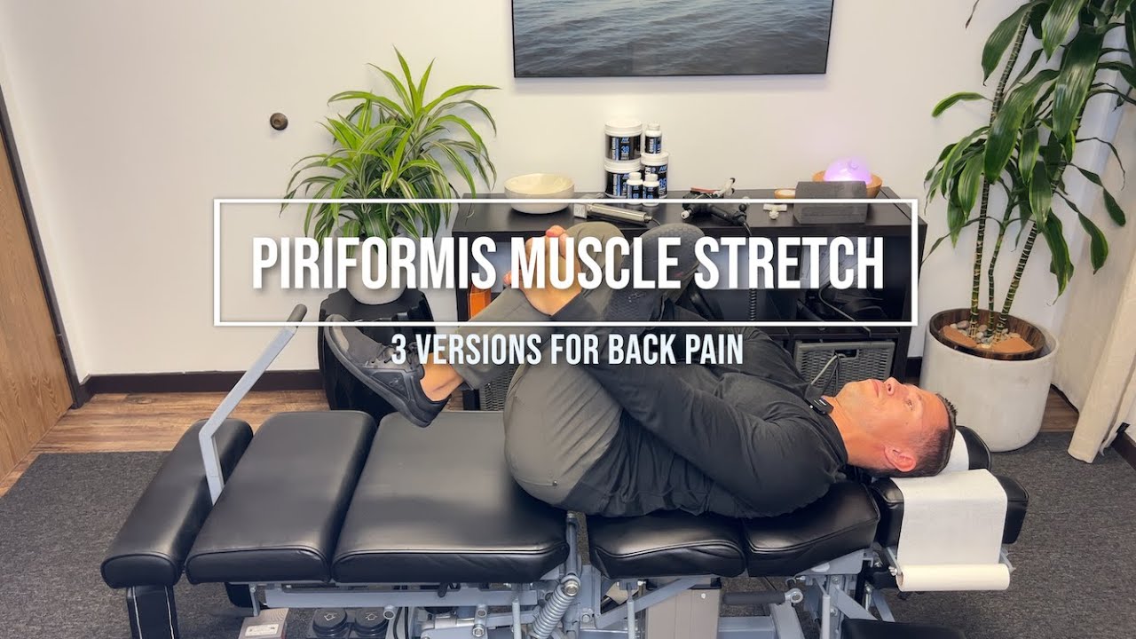 3 Piriformis Stretches to Relieve Back Pain (and Sciatica Pain)| @DrMichaelVan, Chiropractor