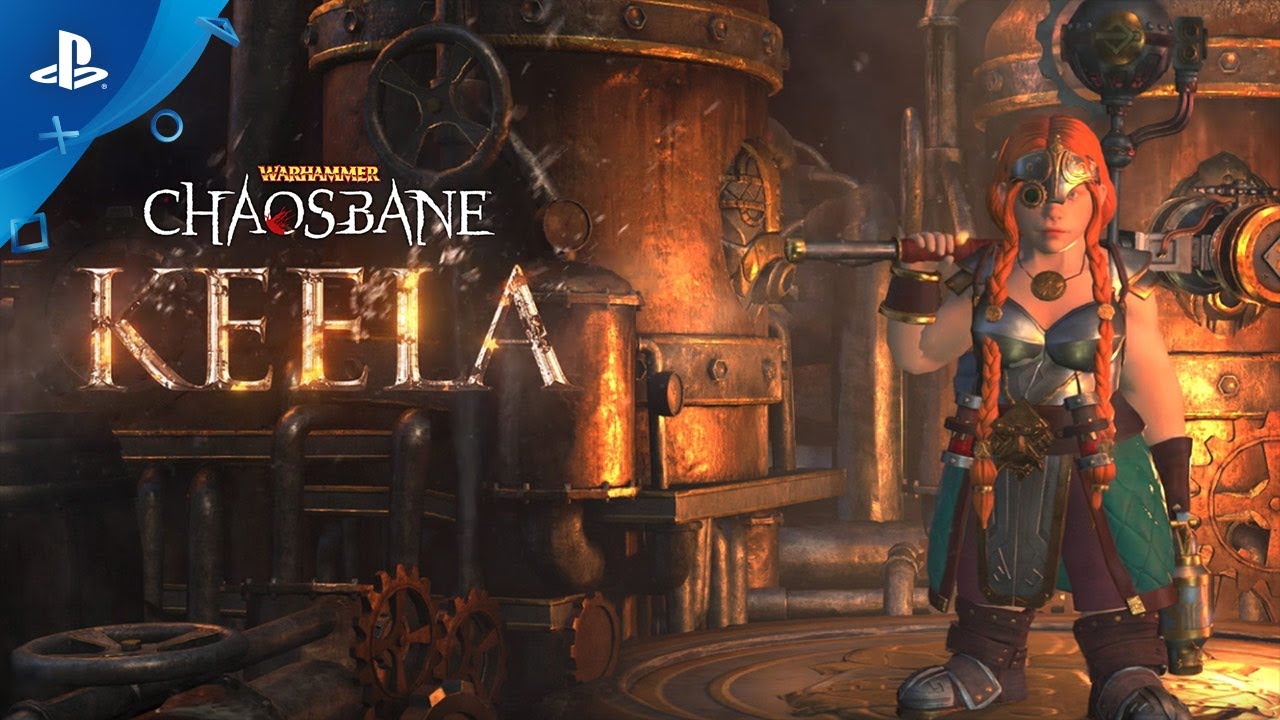 Warhammer: Chaosbane - Keela the Dwarf Engineer Trailer | PS4