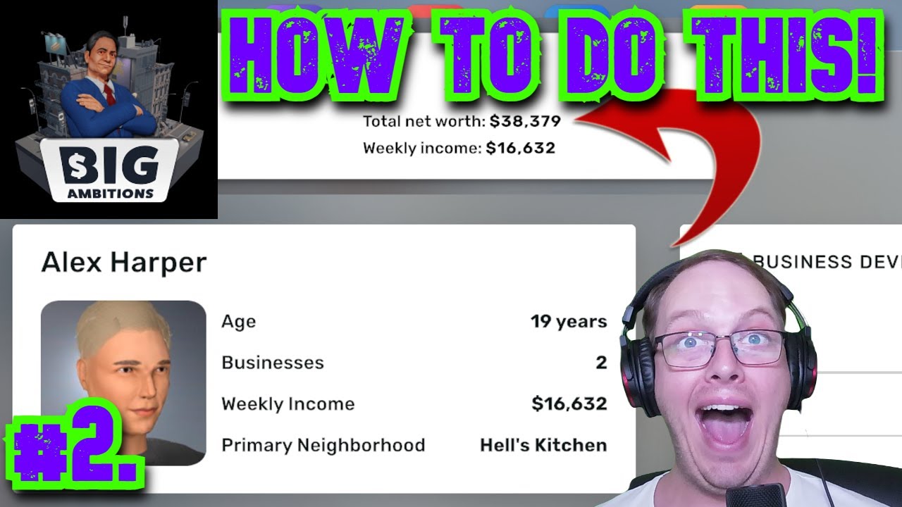 The Shocking truth about making money! | Big Ambitions Ep. 2 | Simsaga