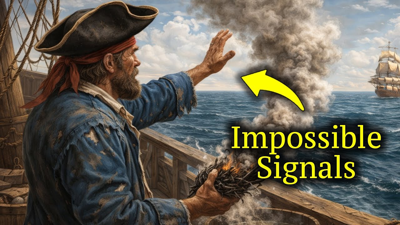 How Pirates Communicated Across Oceans Without Radios