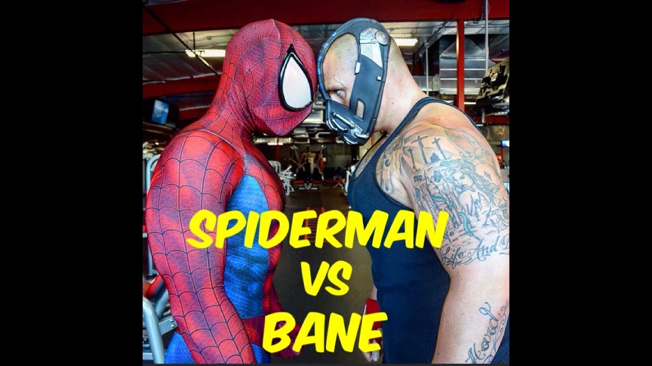 Spiderman vs Bane workout Part 1 (Let the gains begin)