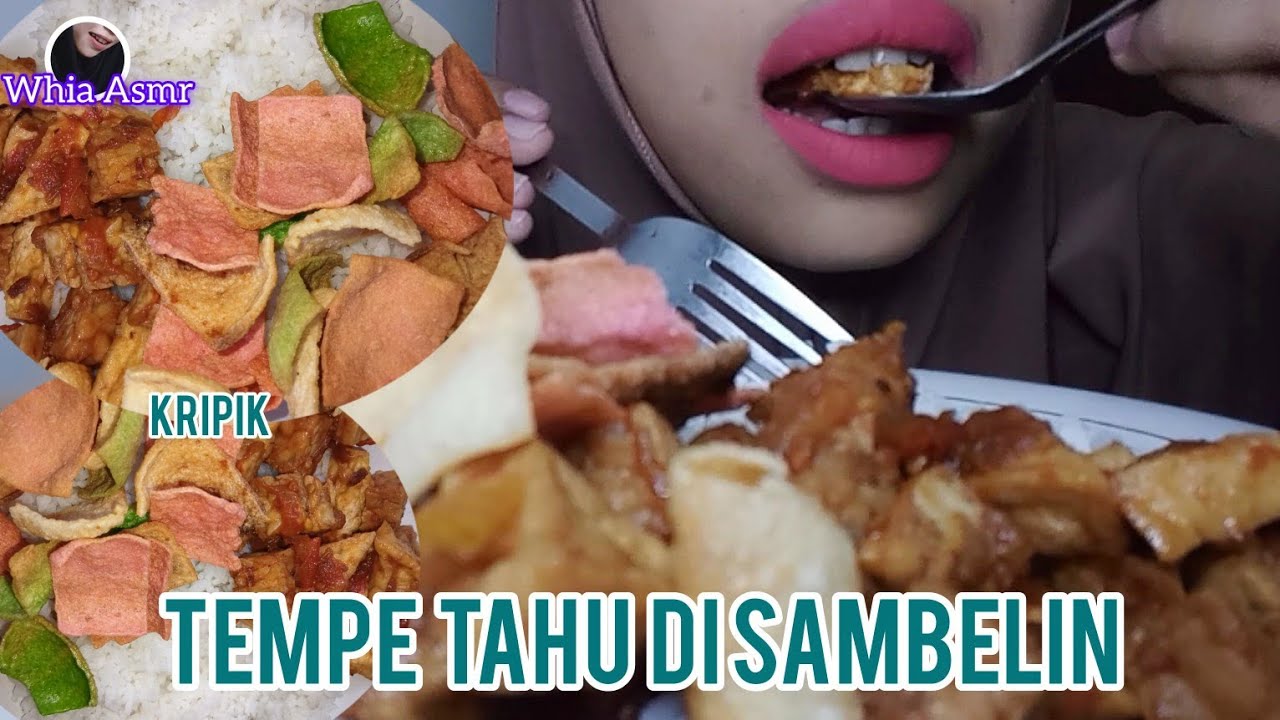 BERBUKA PUASA PAKAI SAMBEL TEMPE TAHU DAN KRIPIK KRIUK BIKIN NAGIH⁉️
