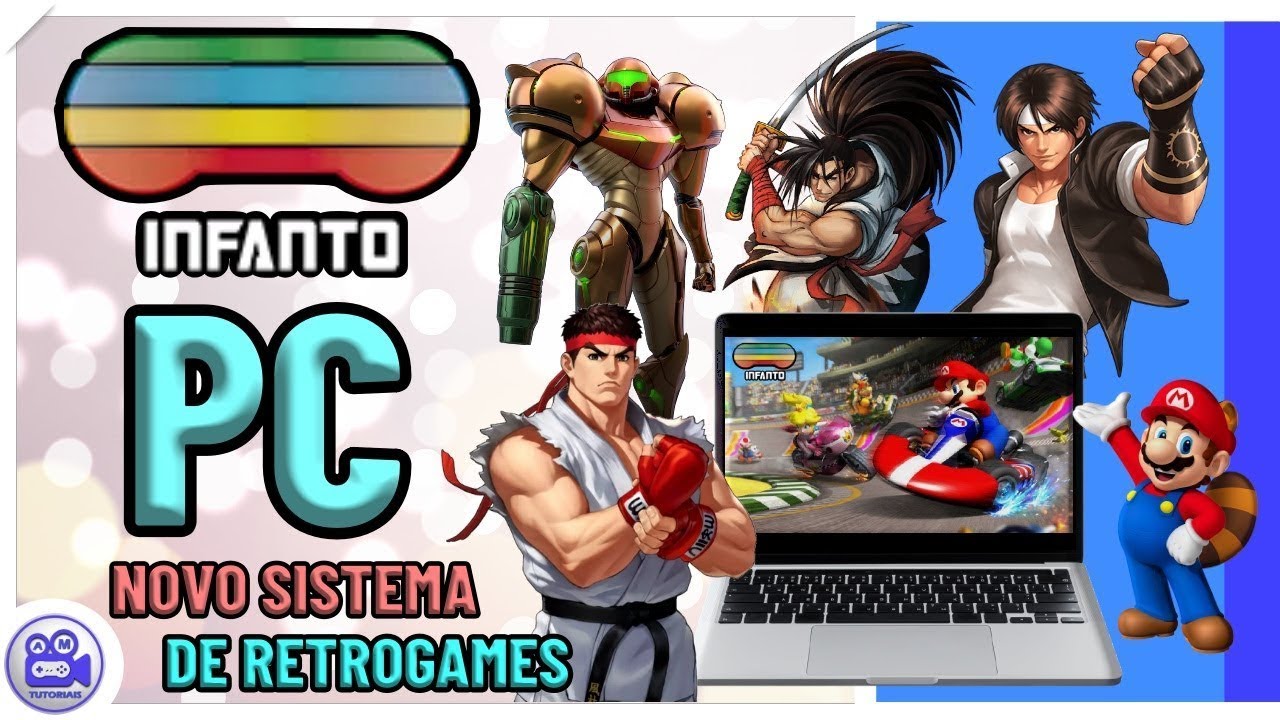 INFANTO PC - NOVO EMULADOR DE JOGOS RETRÔ PARA PC E NOTEBOOK ! FACIL INSTALAÇÃO !