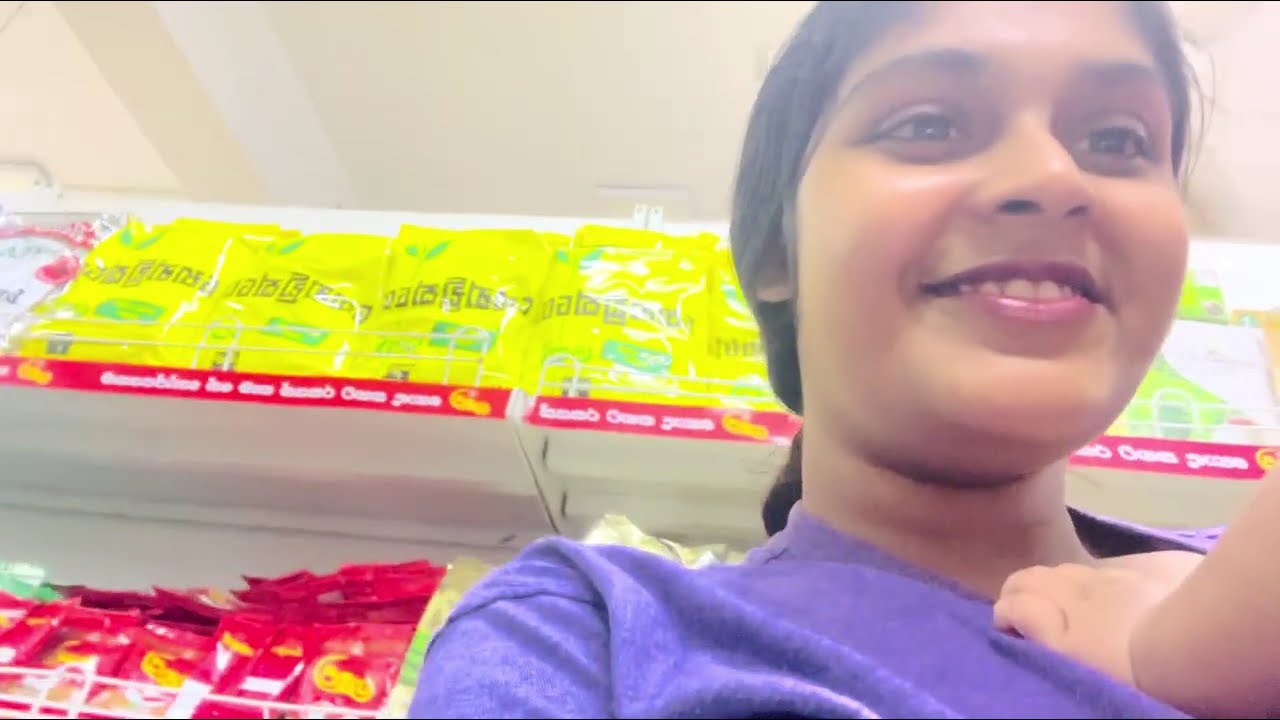 පුතත් එක්ක කාලෙකින් Grocery Shopping ගියා🛒🍫|රෑට special කෑමක්🥘🍳
