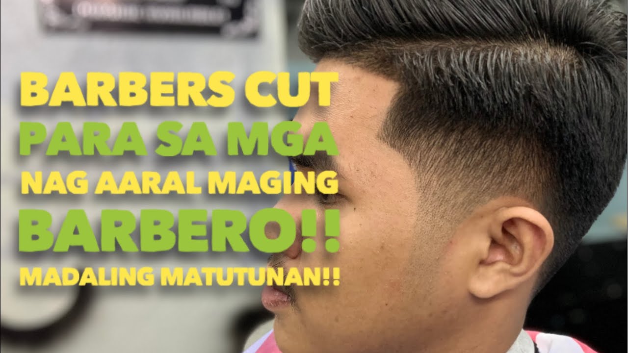 CLASSIC BARBERS CUT/HAIRCUT TUTORIAL TAGALOG