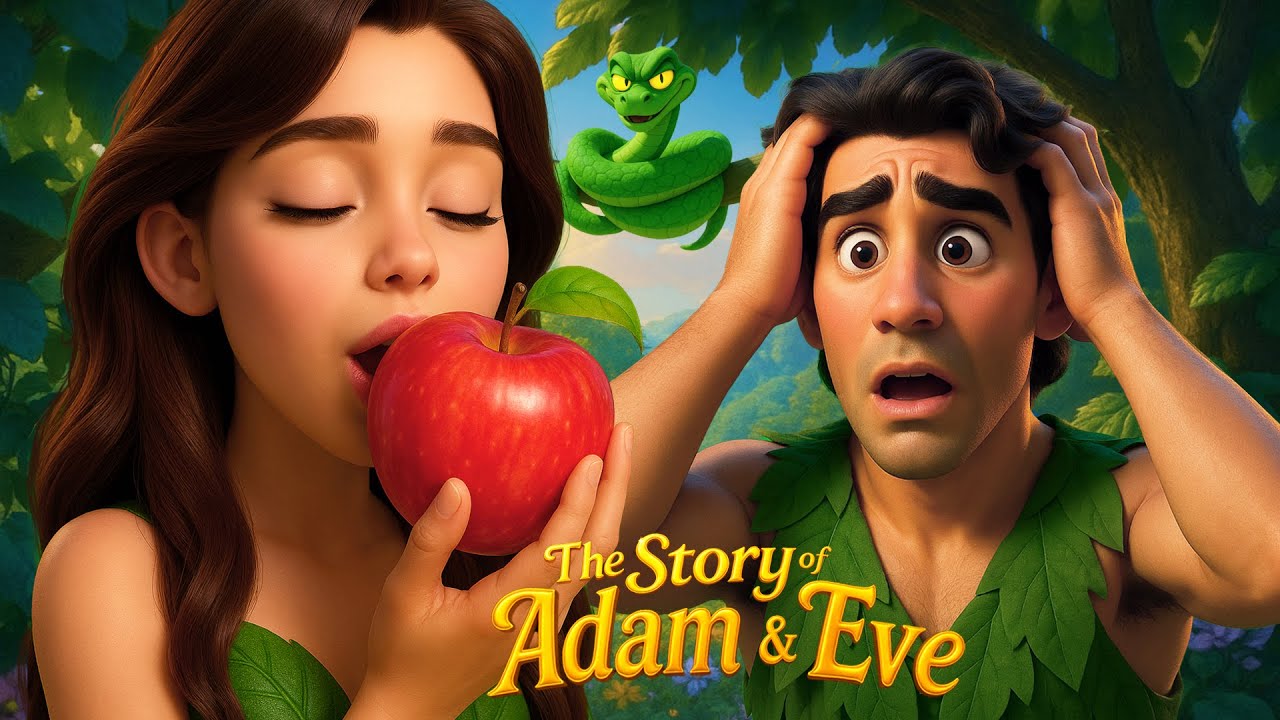Adam & Eve : Why They Left Eden? | Animated Bible Story for All Ages