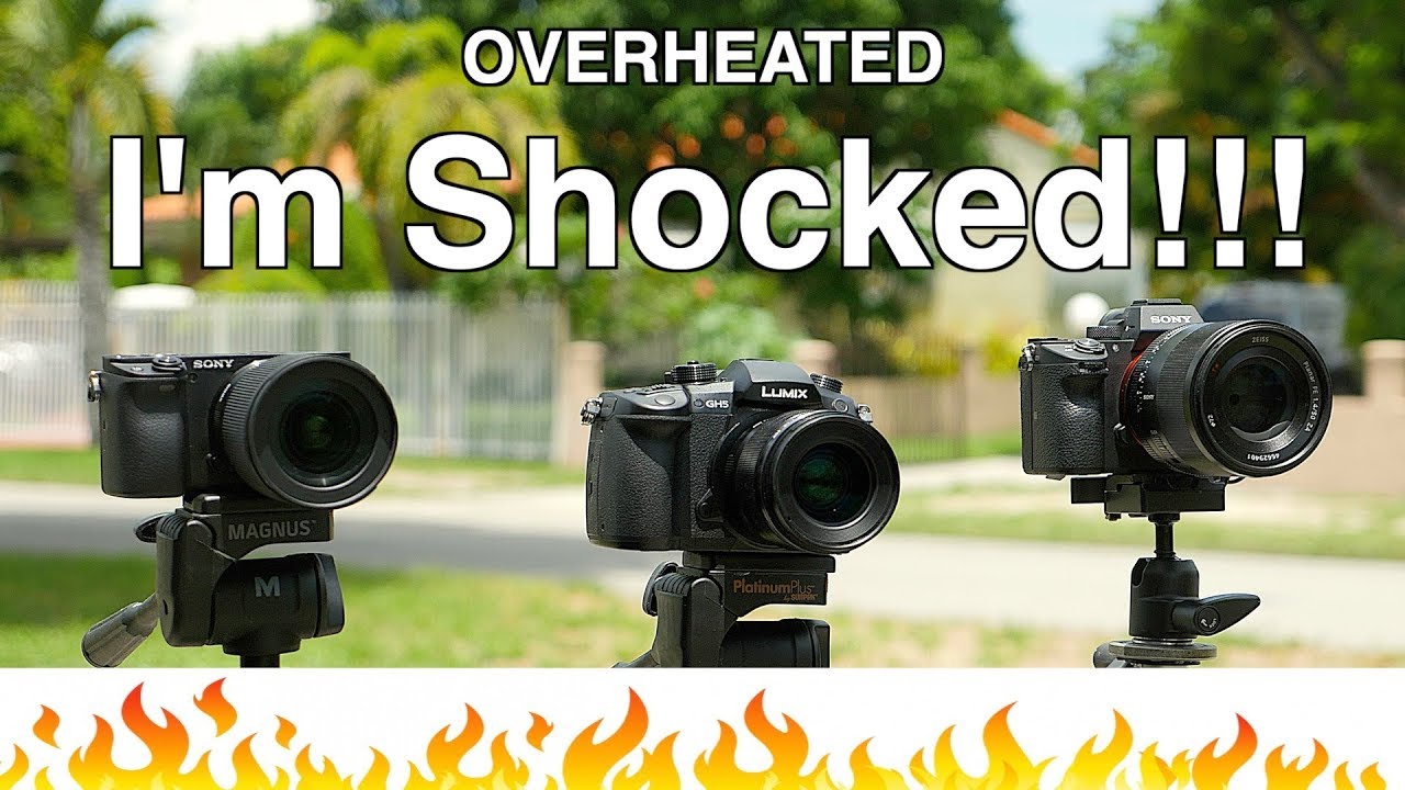 Sony a73 vs a6400 vs GH5 Overheating Test