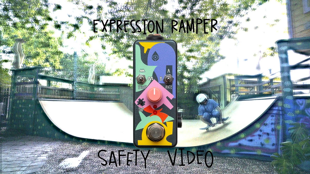 Видео по безопасности для нового Expression Ramper