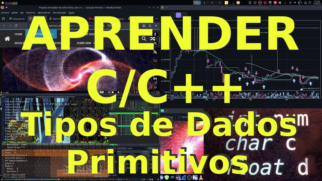 Curso Aprender C/C++ do Zero - Tipos de Dados Primitivos
