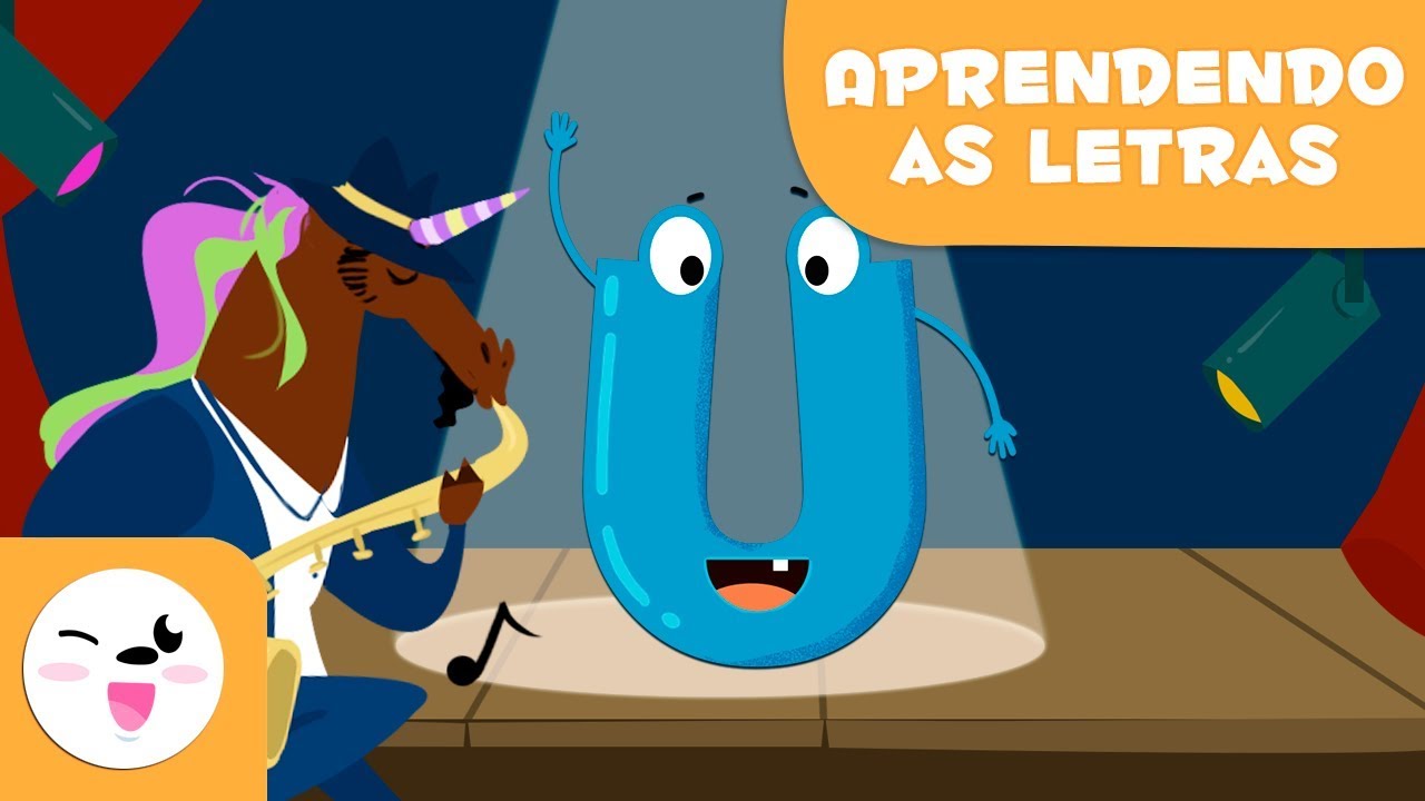 Aprenda a letra U com o unicórnio Ulisses - Abecedário