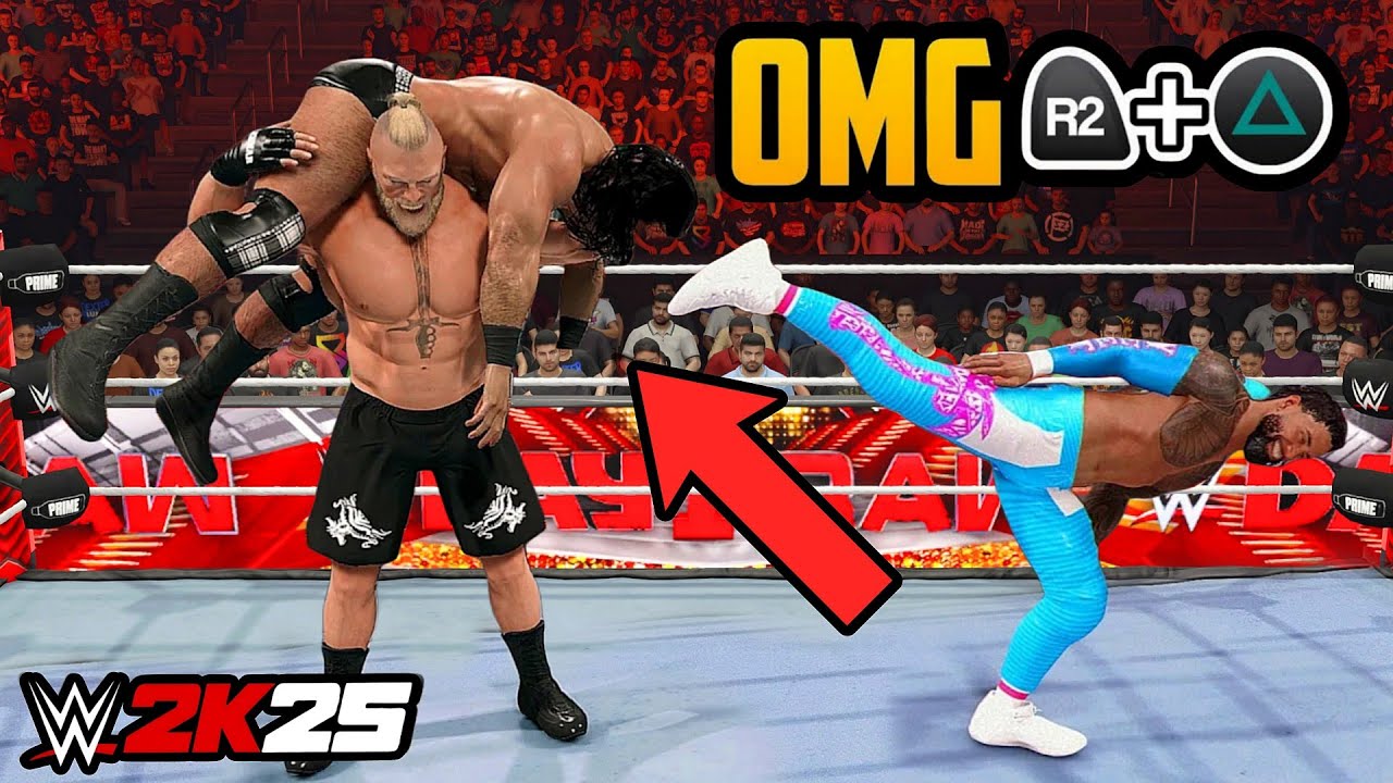 WWE 2K25: Самые НЕВЕРОЯТНЫЕ комбинации финишеров! (Чистый хаос)