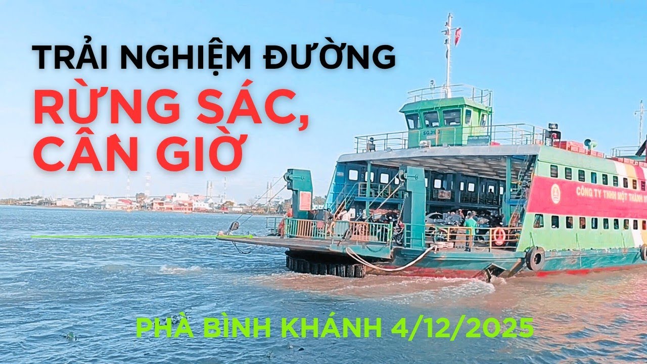 Trải nghiệm cung đường Rừng Sác | Khu Dự Trữ Sinh Quyển Rừng Ngập Mặn Cần Giờ 