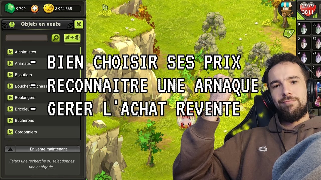 Tuto hôtel des ventes Dofus touch