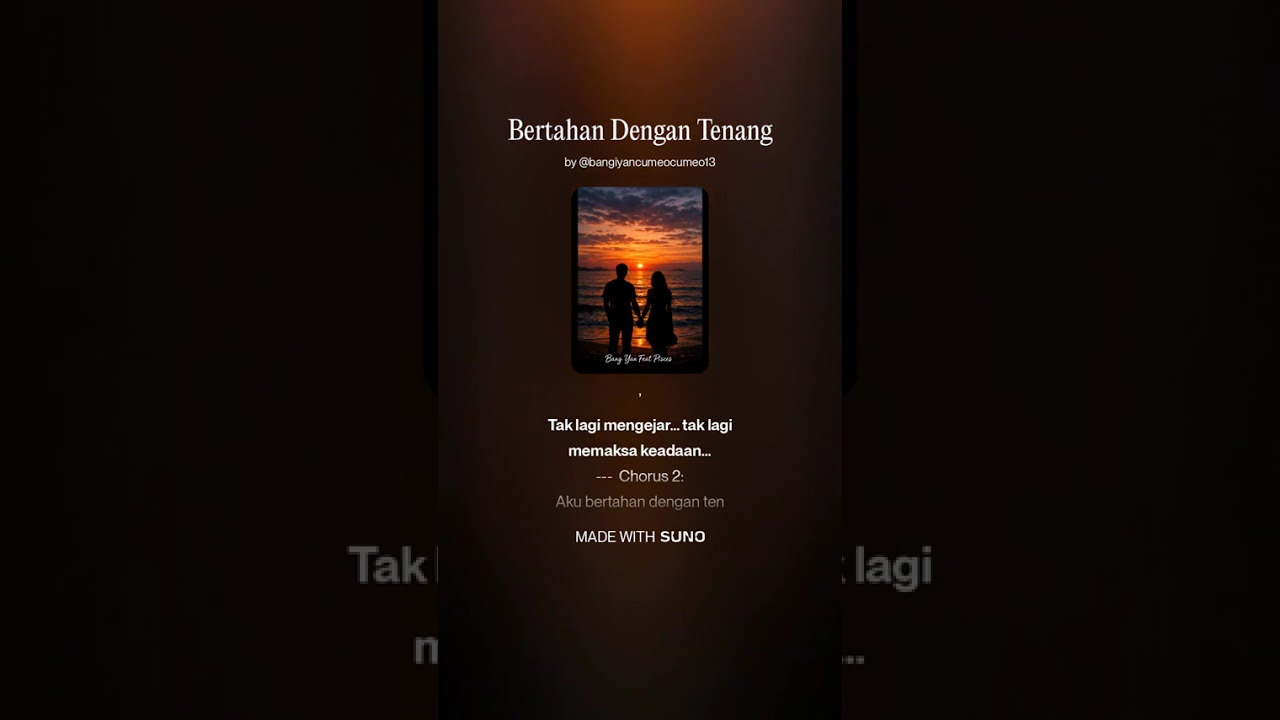 Bertahan Dengan Tenang #Bangyanfeatpisces #Musiktiktok #musikviral #foryou #fypp 