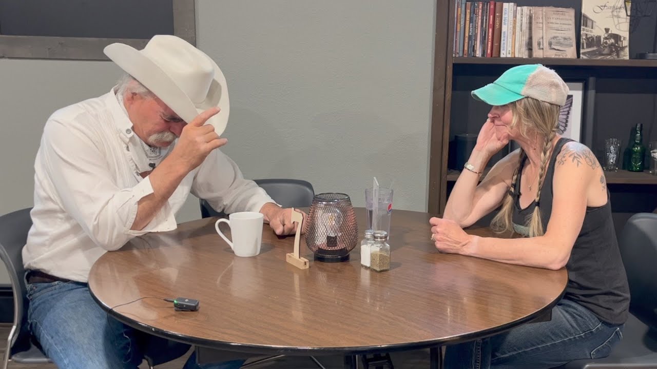 This moment stopped our interview. Marty Raney- Homestead Rescue