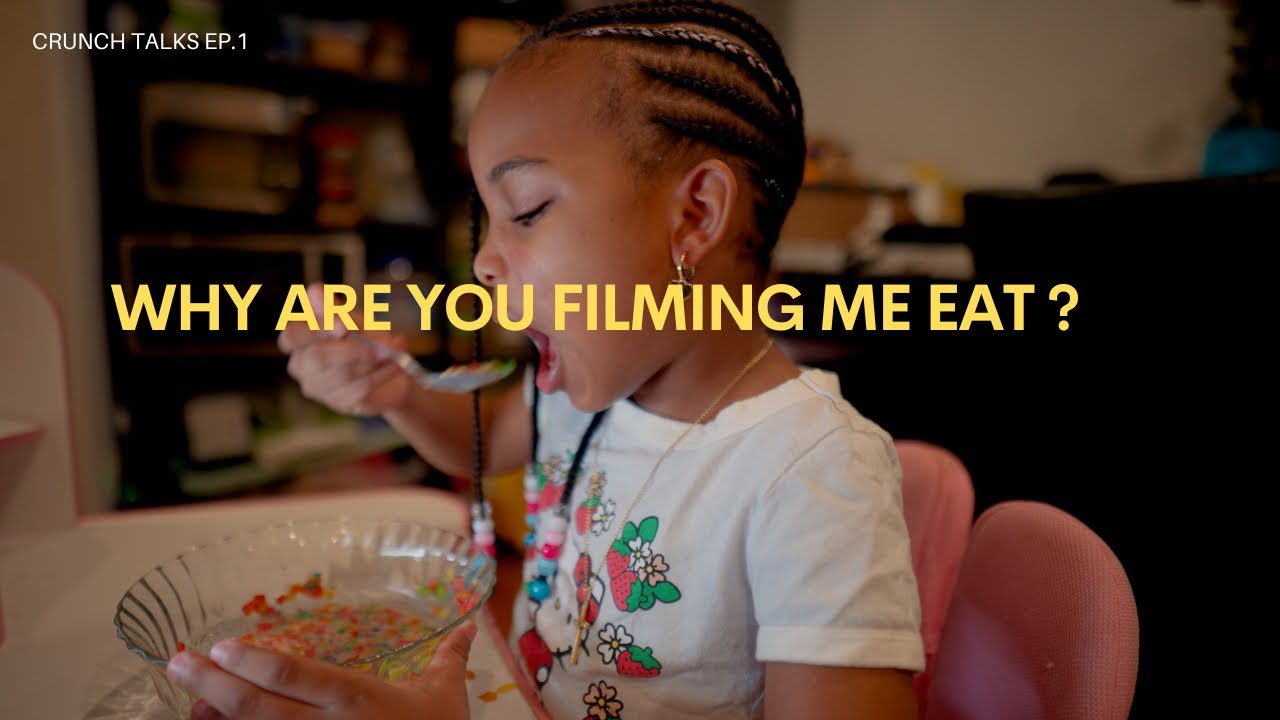 Why are you filming me eat ?