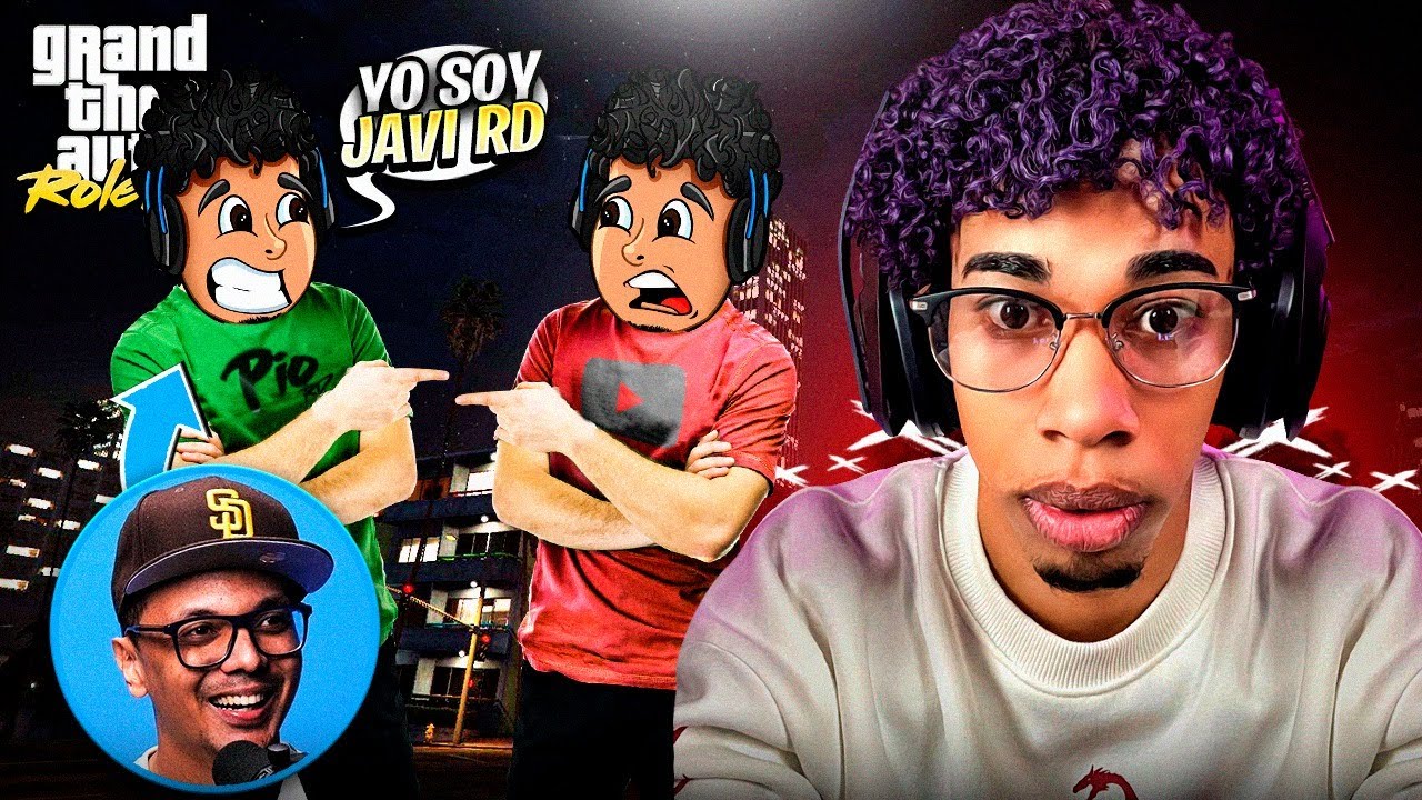 PioRD visita mi casa y SE HACE PASAR POR MI En GTA V 😵 Asi reaccionan mis amigos!!!