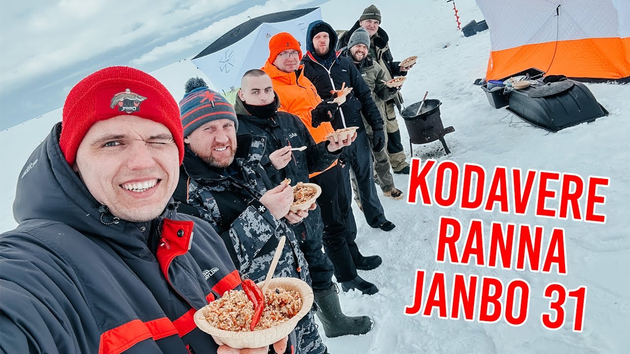 JANBO 31 - COPE PEIPUSĀ - KODAVERE - RANNA - PLOVA GATAVOŠANA UZ LEDUS